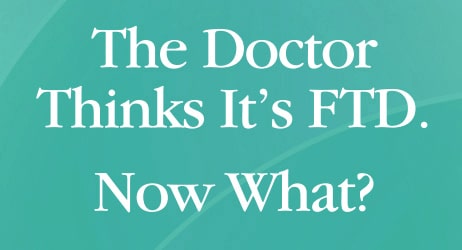 The Doctor Thinks It's FTD. Now What? Booklet cover.