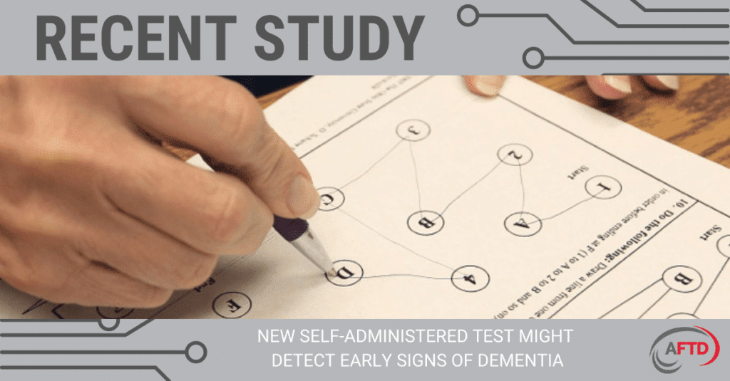 Self-Administerd Test Might Detect Signs of Dementia - WEB FB LI TW