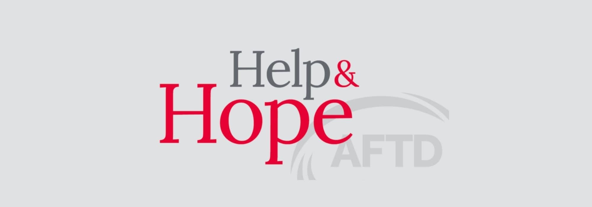 help and hope banner