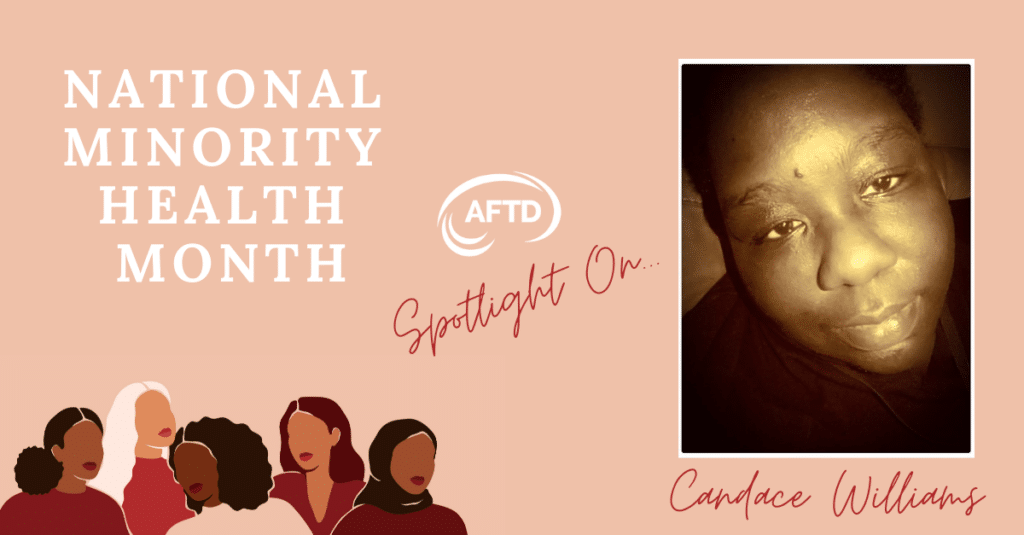 National Minority Health Month Spotlight On Candace Williams - WEB FB LI TW