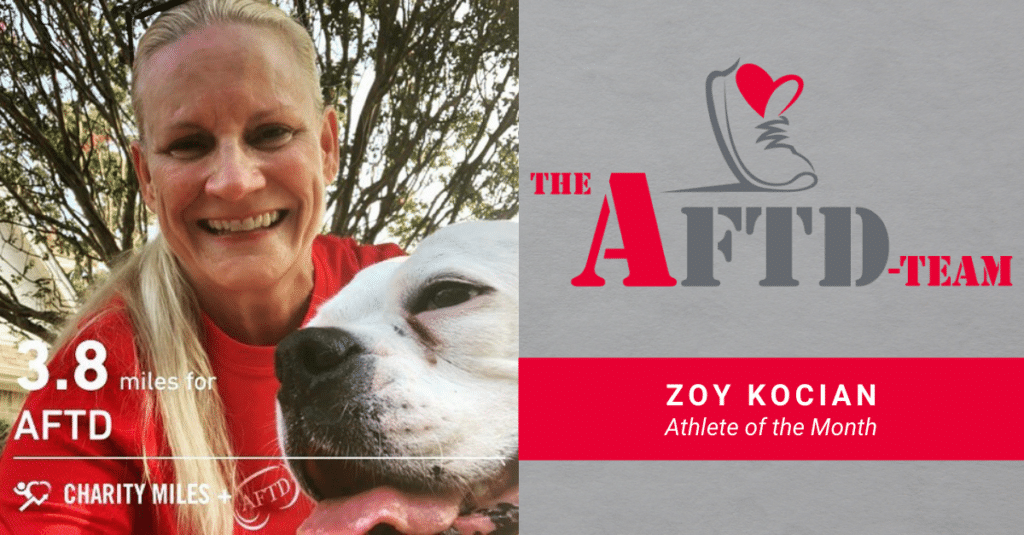 April's Athlete of the Month Zoy Kocian