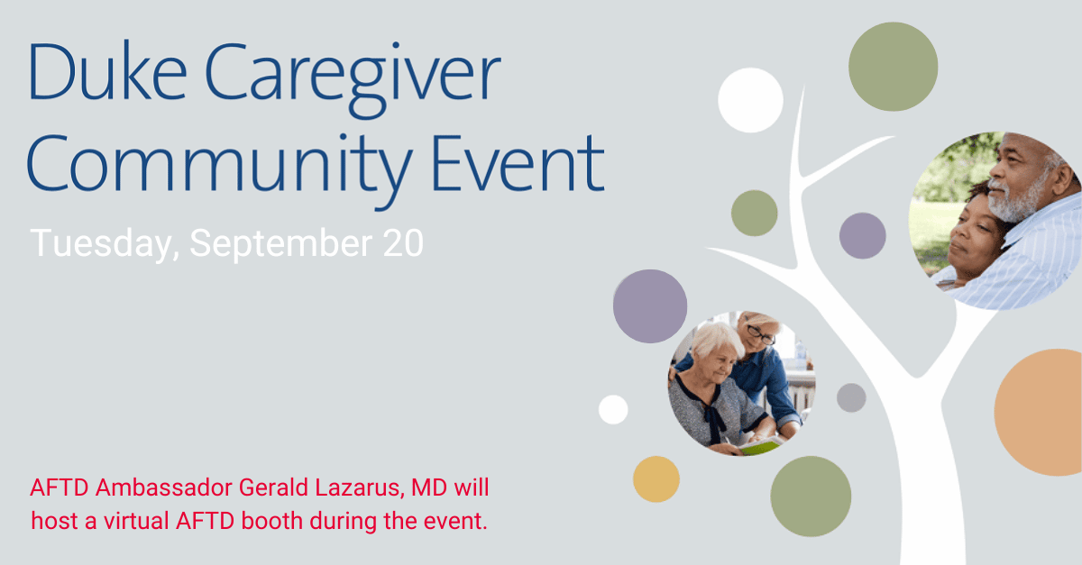Duke Caregiver Community Event, Tuesday, September 20
