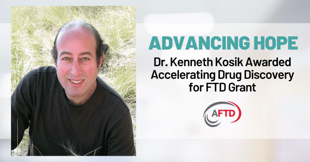 Dr. Kenneth Kosik awarded accelerating drug discovery for FTD grant image