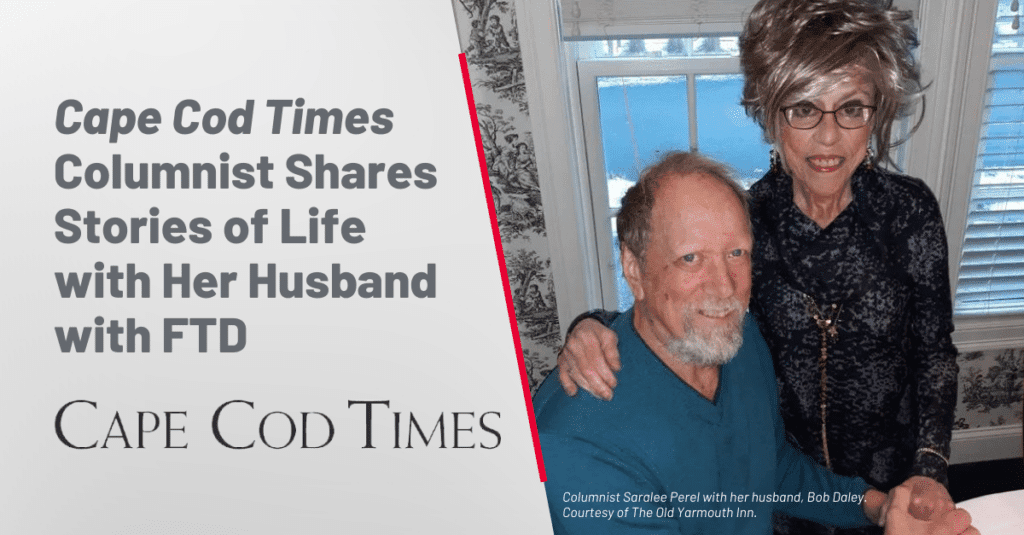 cape cod times columnist writes about husband with FTD image