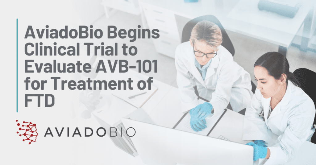 AviadoBio starts clinical trial
