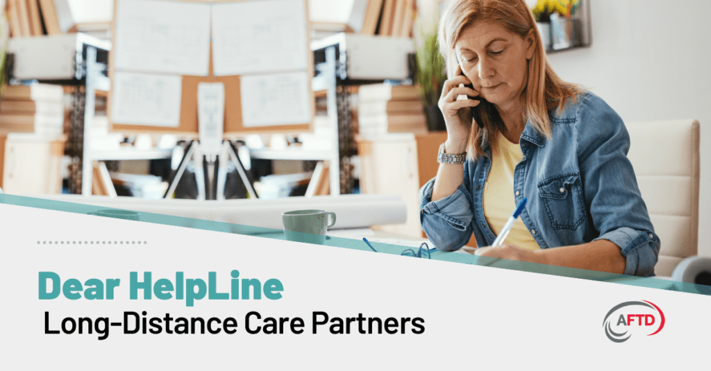 DHL Long Distance CPs 2 Graphic: Dear HelpLine - Long-Distance Care Partners