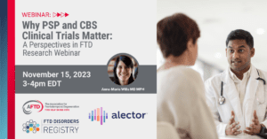 FBLI November 2023 PSP and CBS Clinical Trials