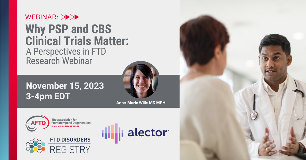FBLI November 2023 Klinische PSP- und CBS-Studien FBLI November 2023 PSP and CBS Clinical Trials