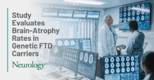 Graphic: study evaluates brain-atrophy rates in genetic FTD carriers