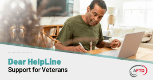 Graphic: Dear HelpLine - Support for Veterans