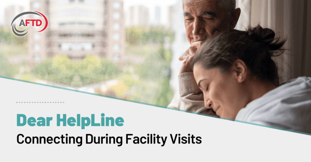 Graphic: Dear HelpLine - connecting during facility visits