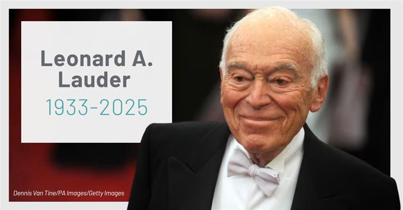 Leonard A. Lauder Obit - FBLI