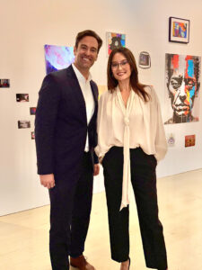 Elex Michaelson and Emma Heming Willis 